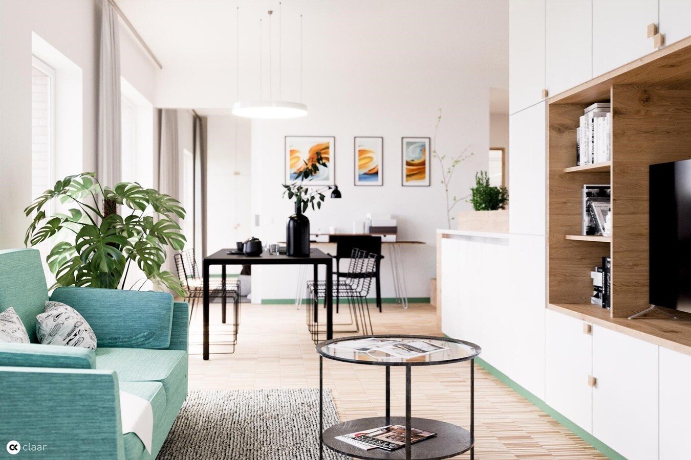 StJorisWinge - appartement 82 m2 met 2 slks én terras 12m2 