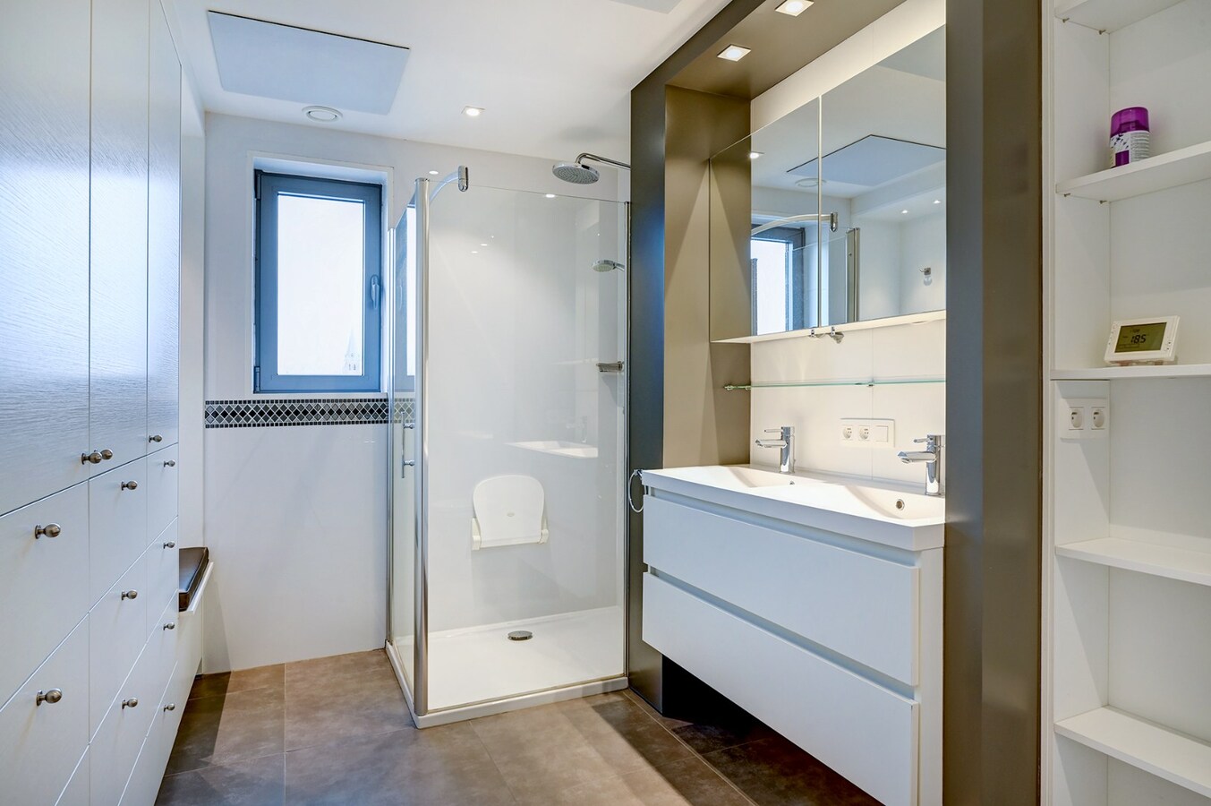 Centraal gelegen penthouse met grote terrassen 