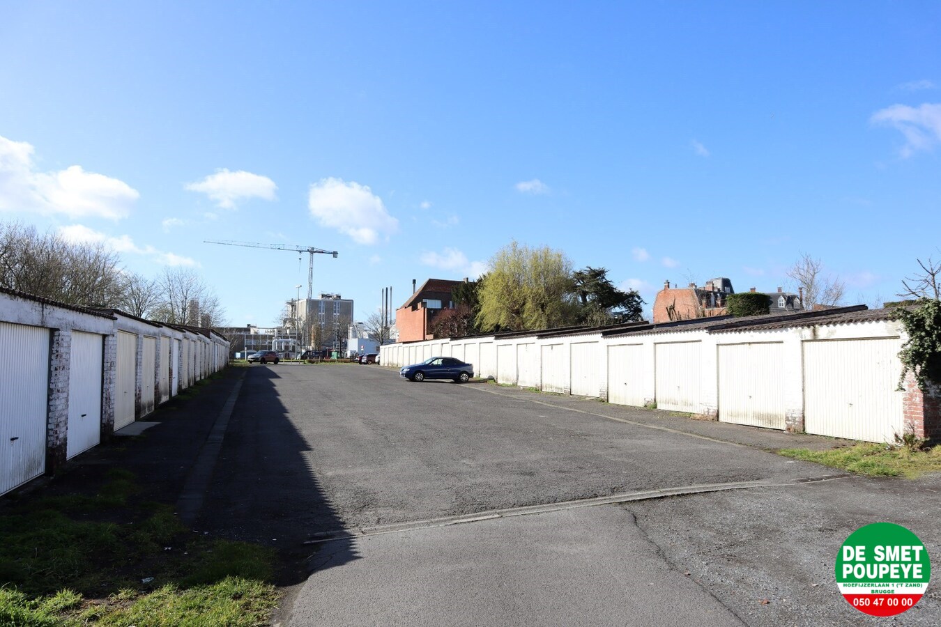 Ruime garagebox te huur in Brugge 