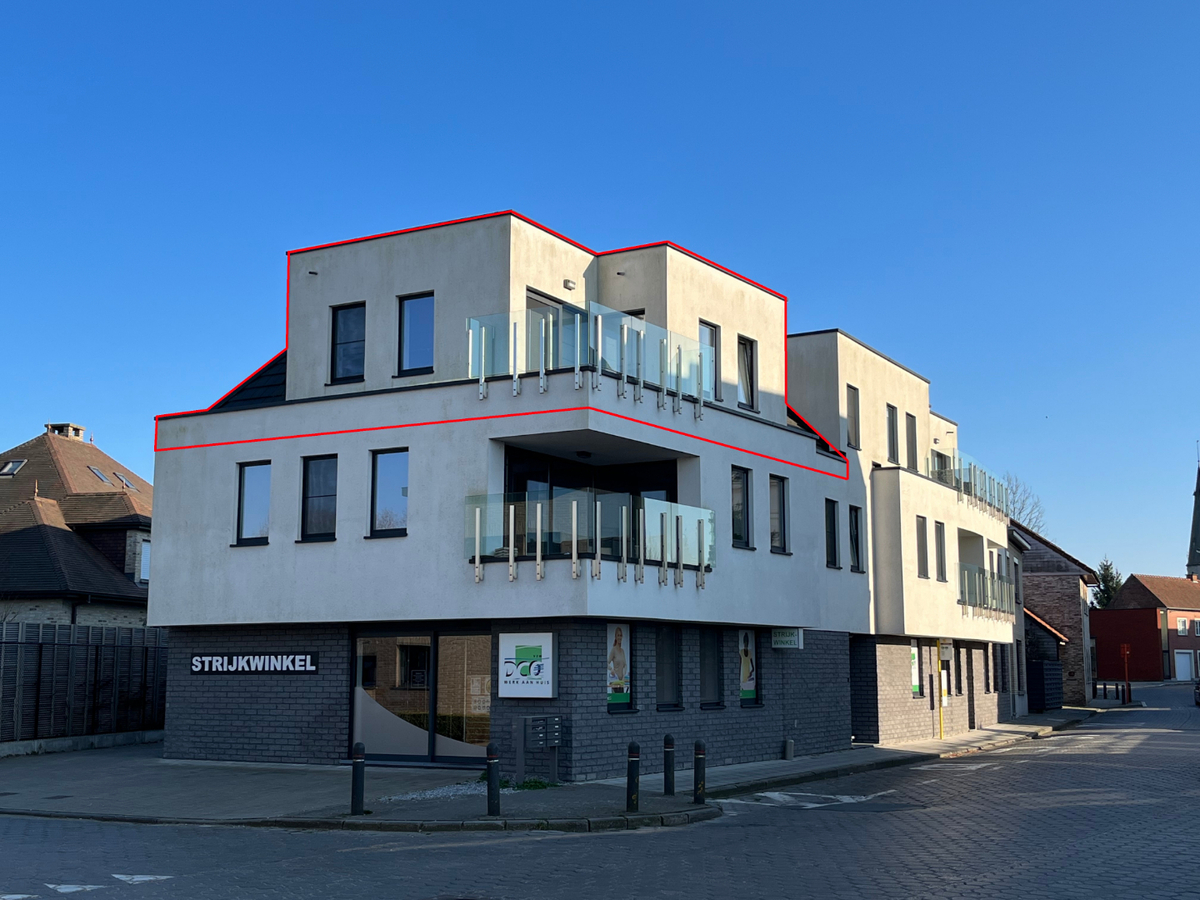 Ruim, modern 2 slaapkamer appartement te Gavere-Asper 