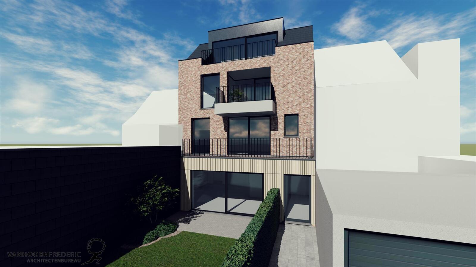 Nieuwbouw garagebox in centrum Oudenburg (6% btw) 