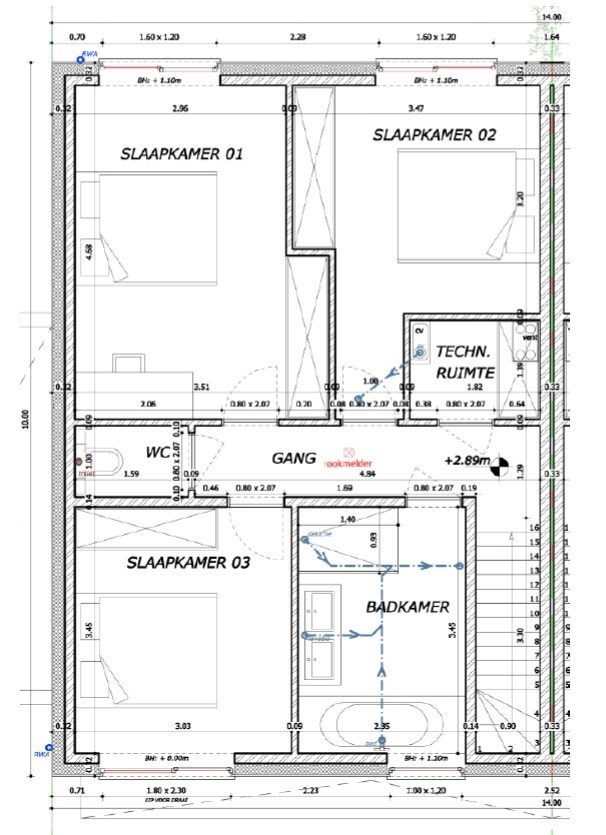 Halfopen nieuwbouwwoning met 3 slaapkamers te Koekelare 