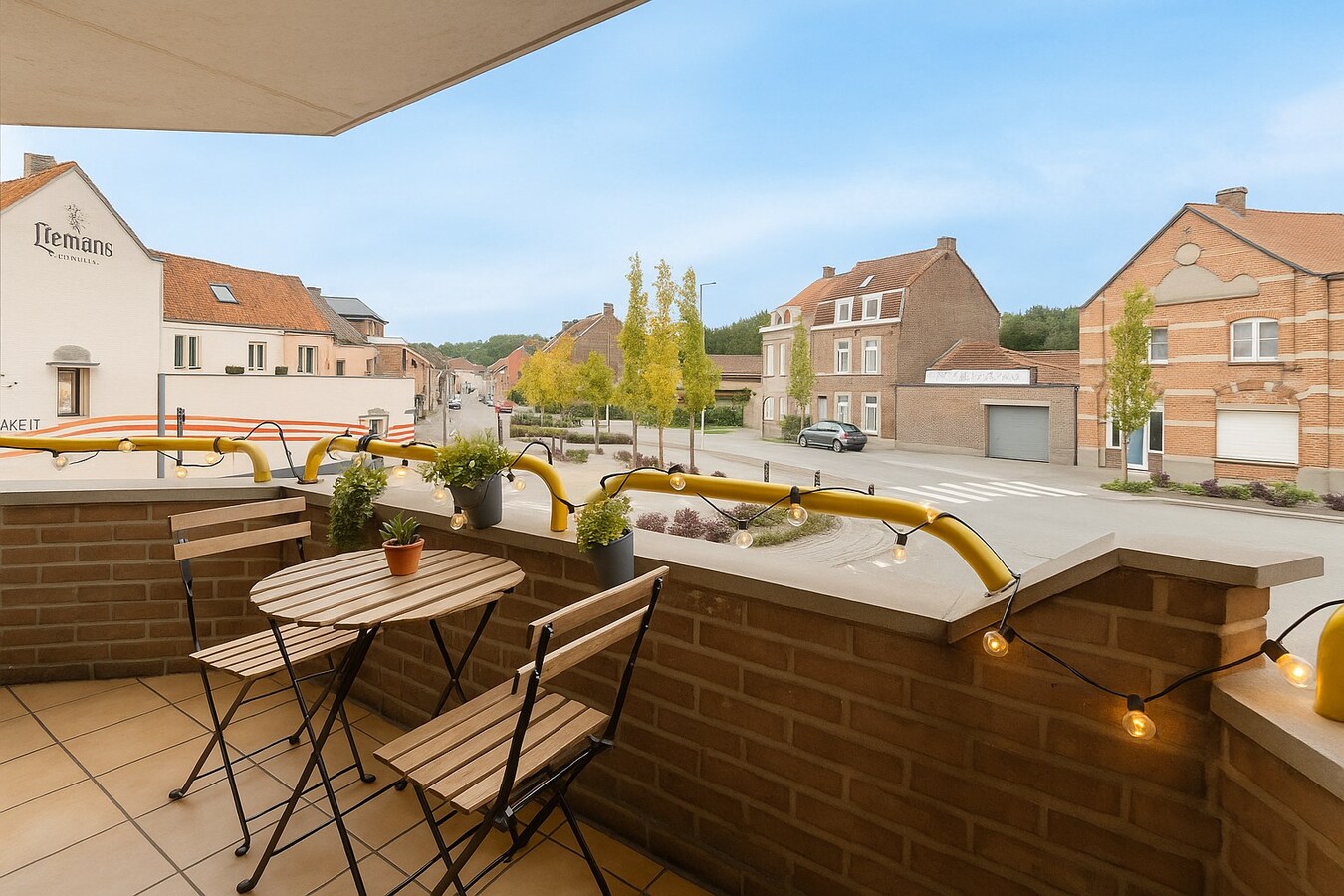 Gezellig en lichtrijk appartement met garage in het centrum van Oudenaarde 