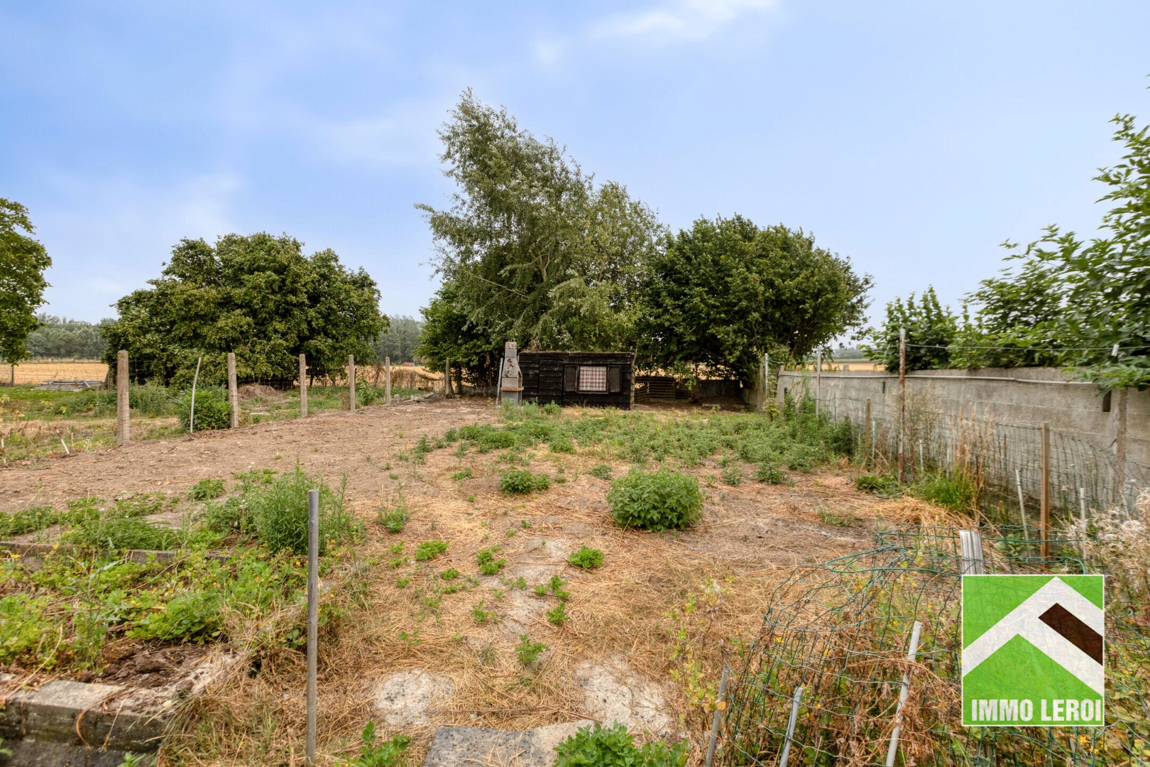Tuin met tuinberging