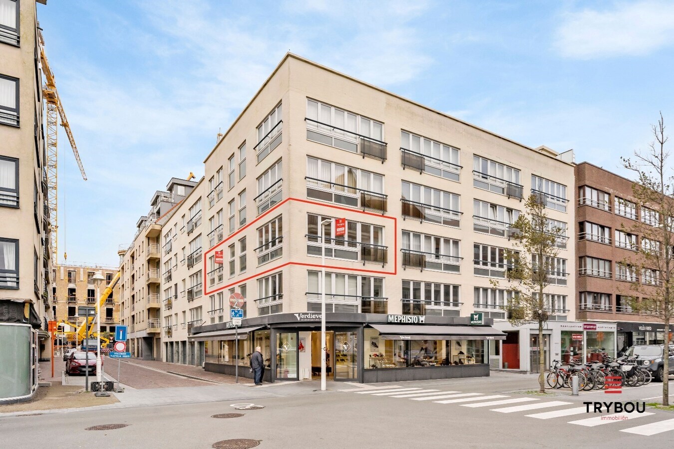 Uitstekend gelegen, zongericht appartement met 2 slaapkamers 