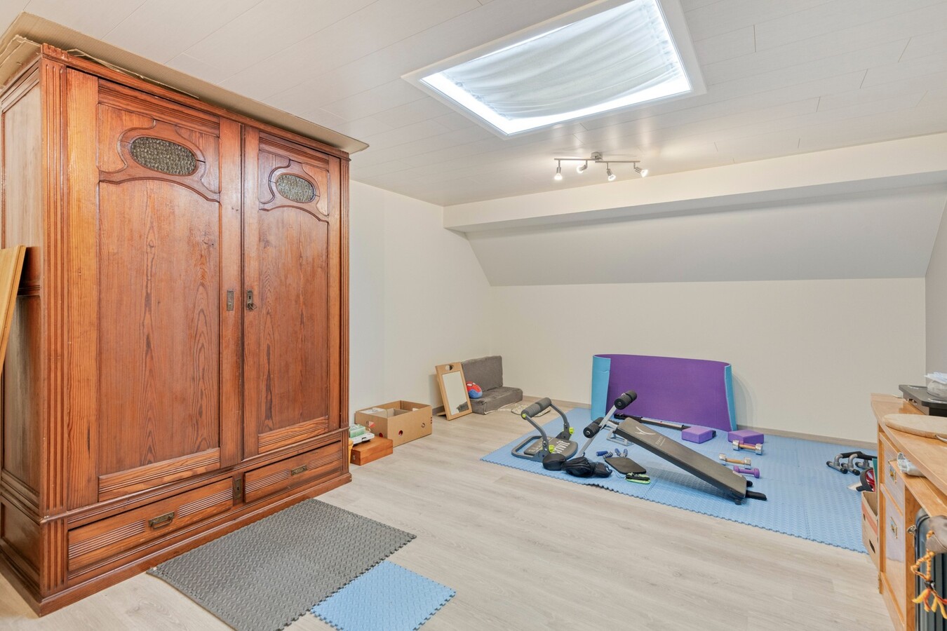 Charmant appartement d'une chambre avec grenier supplémentaire 