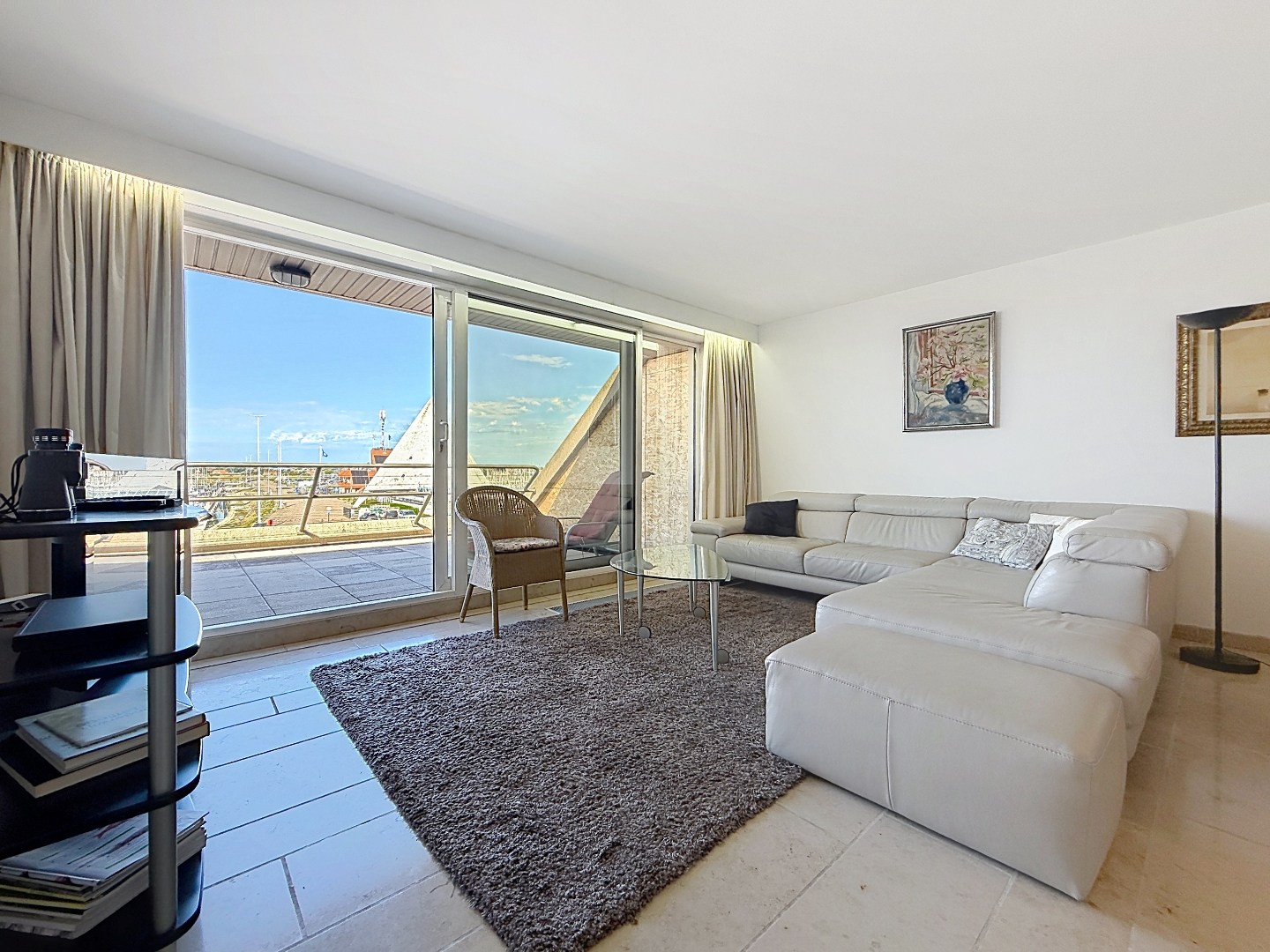 Appartement et zeezicht, lift en garage in Nieuwpoort - 2 slaapkamers, 2 badkamers, bouwjaar 1990, 52.00m² bewoonbare oppervlakte 