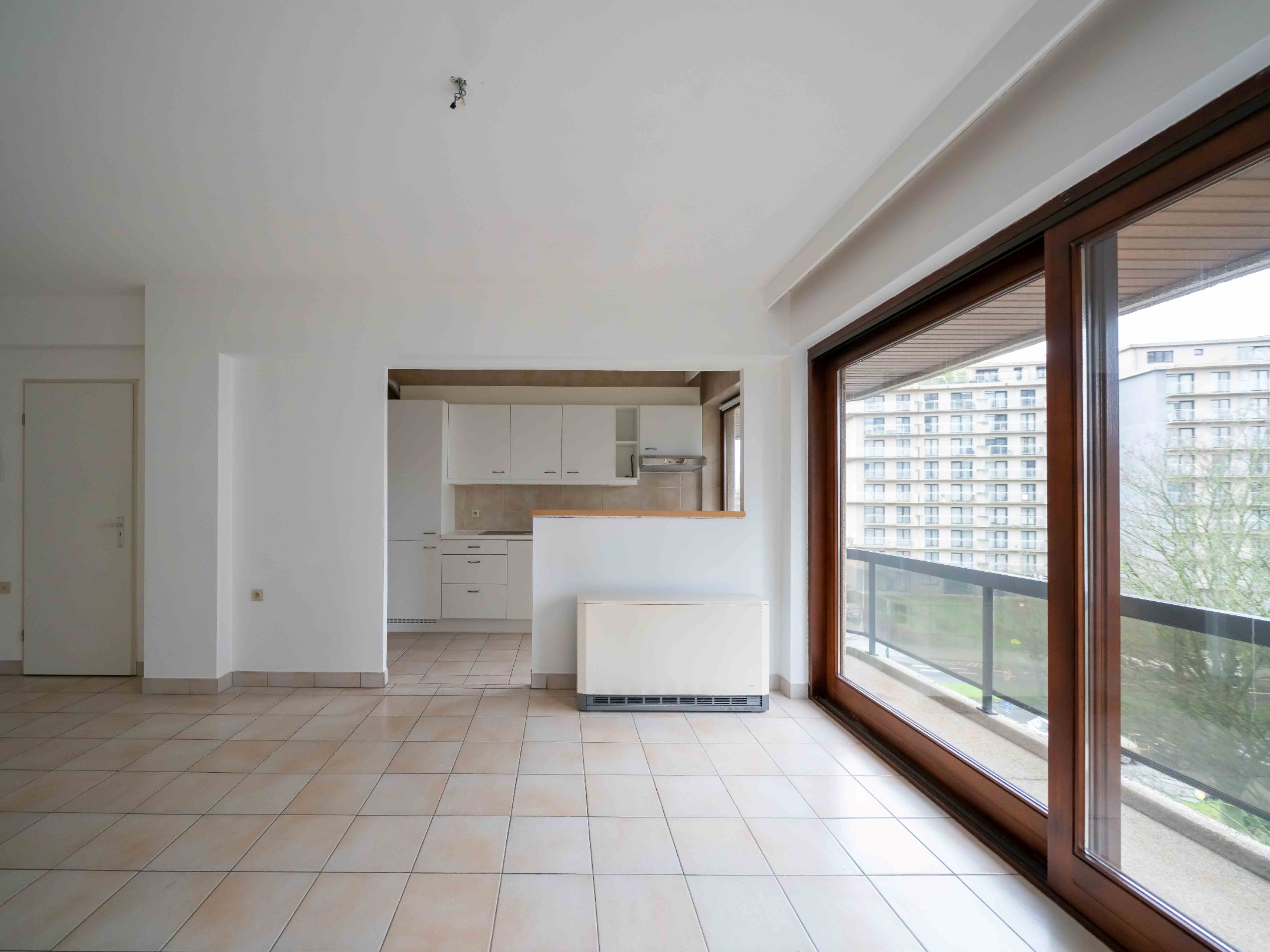 Ruim appartement met 1 slaapkamer en 2 terrassen 