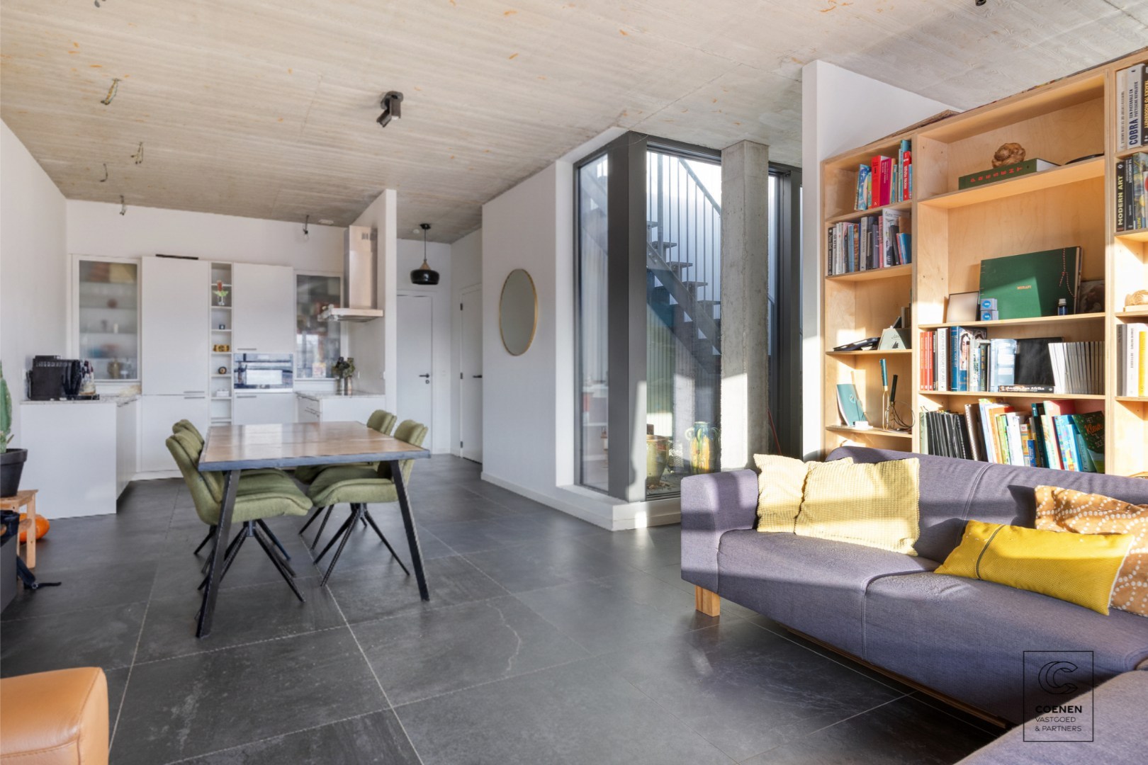 Prachtige loft in het historisch project "Koffienatie" te Antwerpen! 