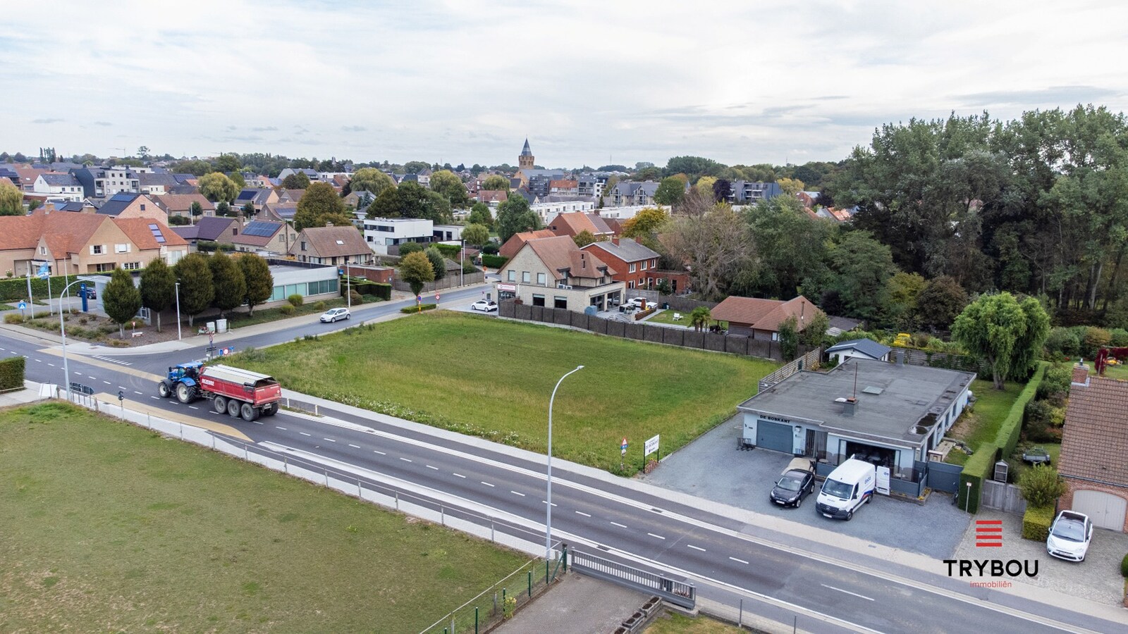 🧱 Bouwgrond van 865 m² te koop – Poelkapellestraat 16B, Houthulst 