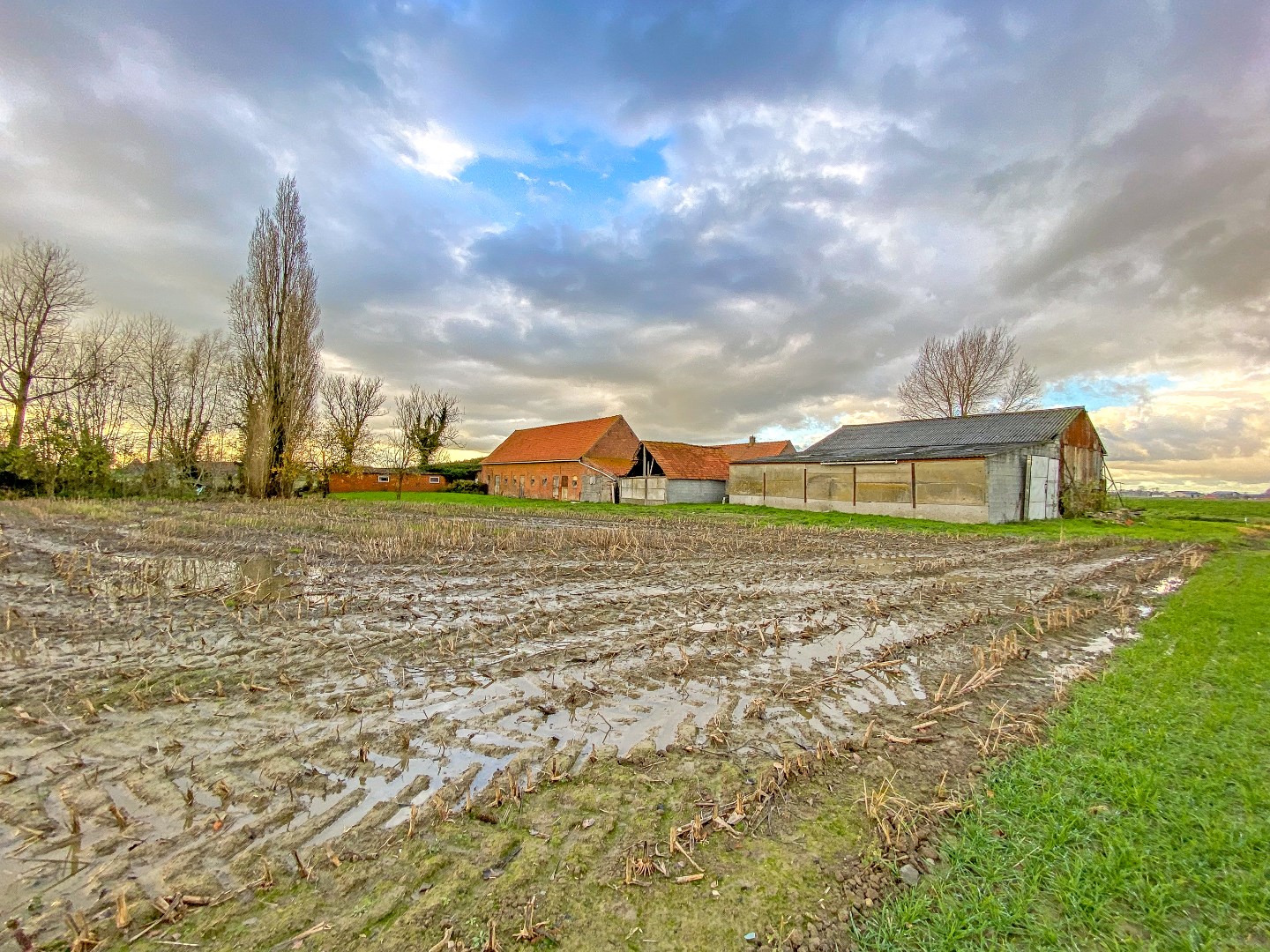 Landelijk gelegen te renoveren hoeve op 4395m². 