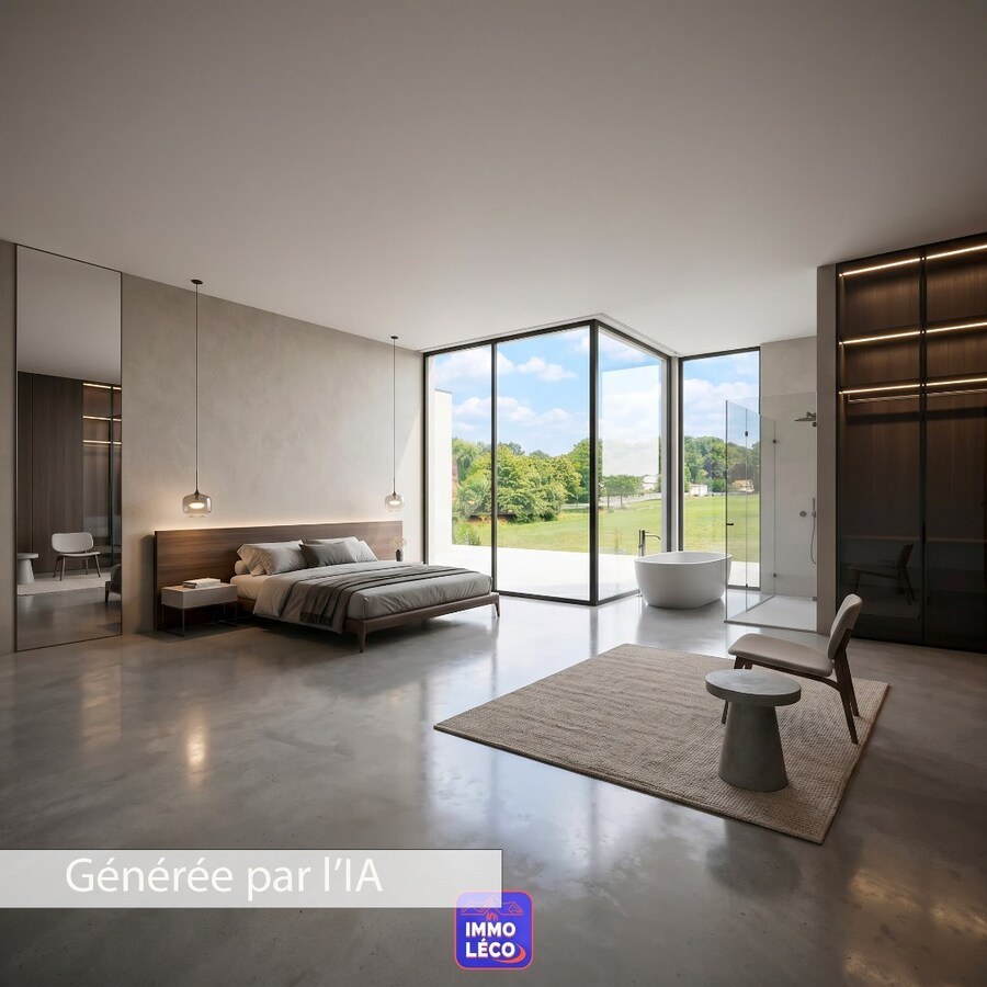 Nouvelle construction à parachever avec atelier, érigée sur 838m² ! SUPER POTENTIEL ! 