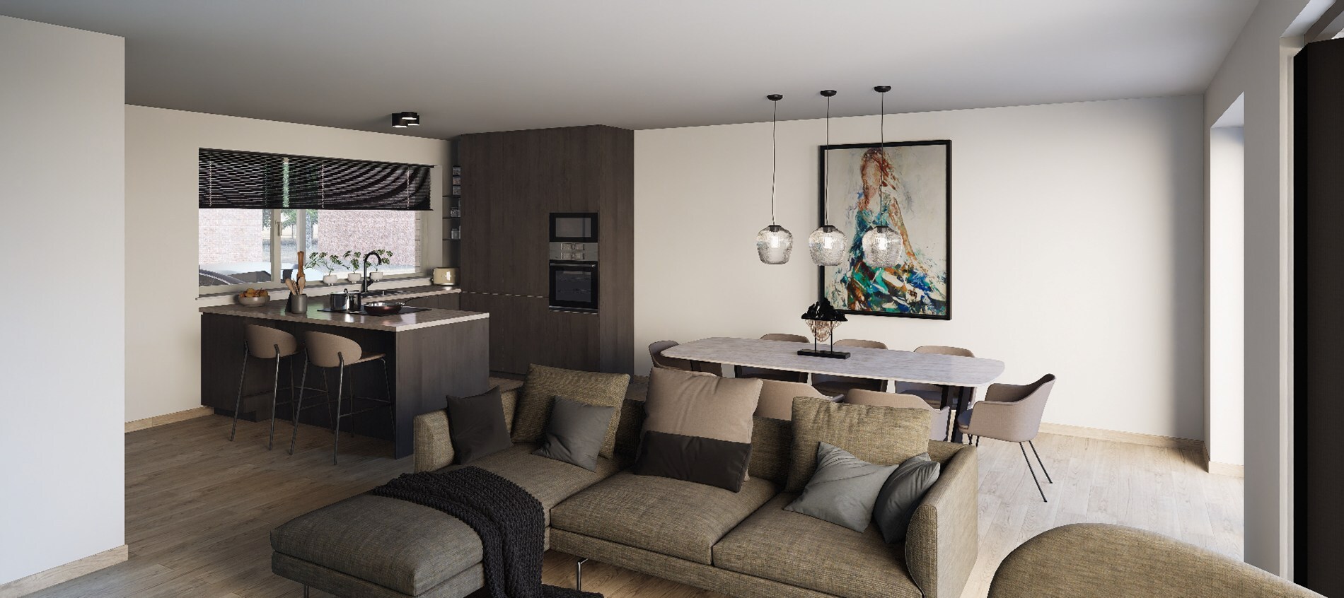 Tijdloze architectuur en modern wooncomfort in Kermt 
