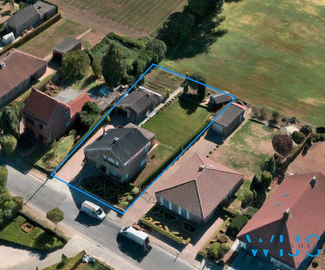 Stevige gezinswoning met bijgebouw te Ertvelde ! 