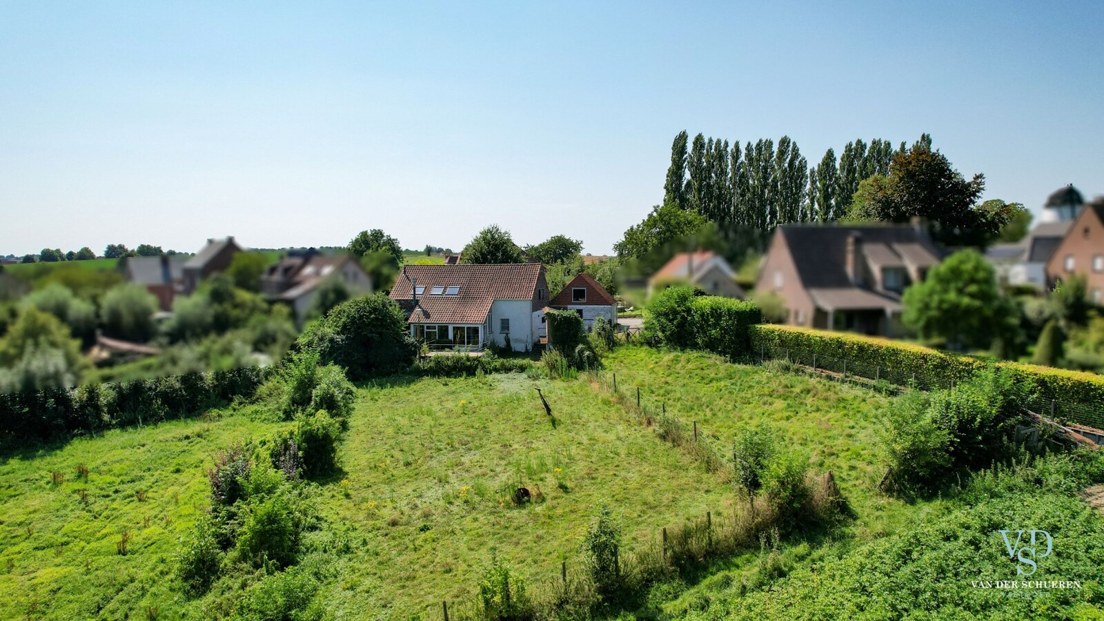 Landelijke woning met exceptioneel zicht. 