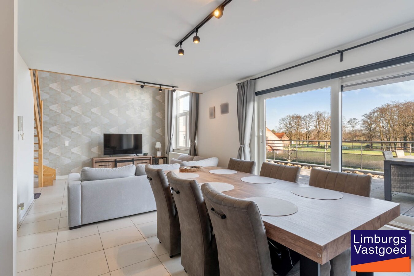 Modern appartement met groot terras in Diepenbeek, 1 slaapkamer, energielabel B, ondergrondse parking en berging inbegrepen 