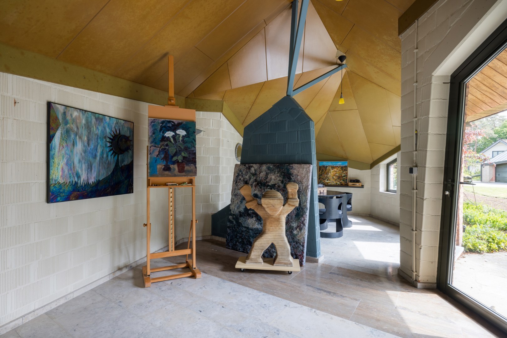 Een uitzonderlijke villa waar architectuur, natuur en kunst in perfecte harmonie samenkomen 