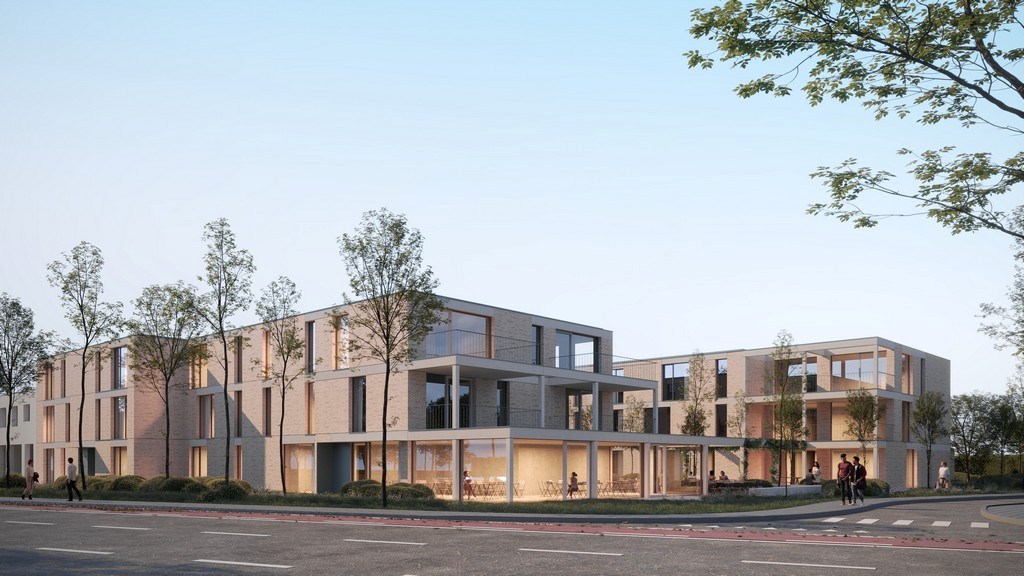 Nieuwbouw commercieel gelijkvloers te koop aan station Eke-Nazareth