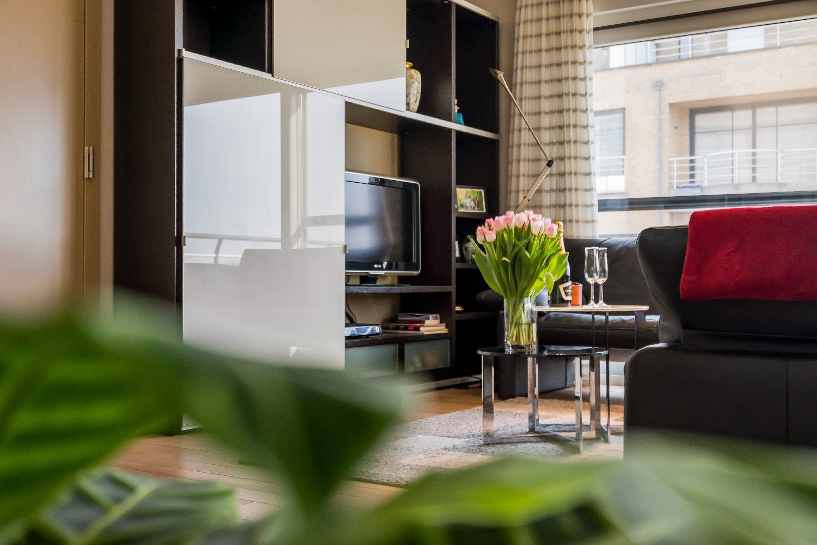 Duplex dakappartement met 2 slaapkamers en 2 badkamers 