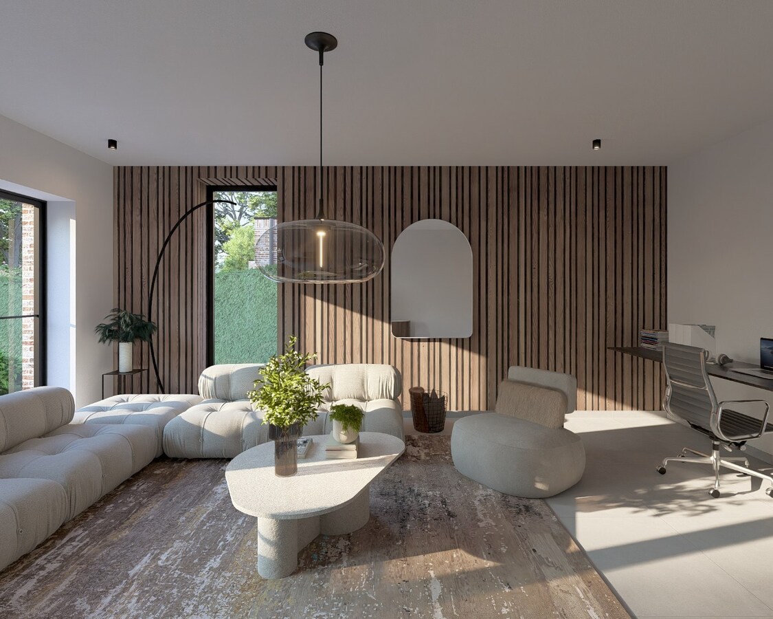 Hoogwaardig afgewerkte halfvrijstaande nieuwbouwwoning op een perceel van 8a42ca te As! 