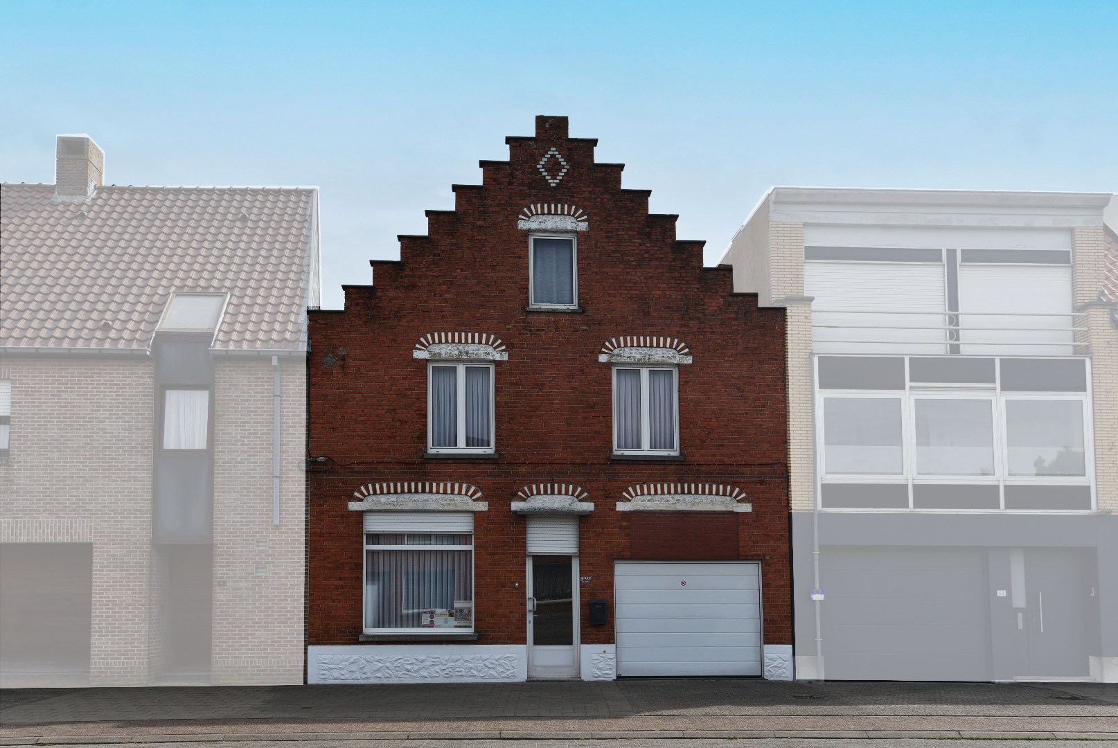 Te renoveren woning 4 slaapkamers en tuin op 600m² te Maldegem Kleit 