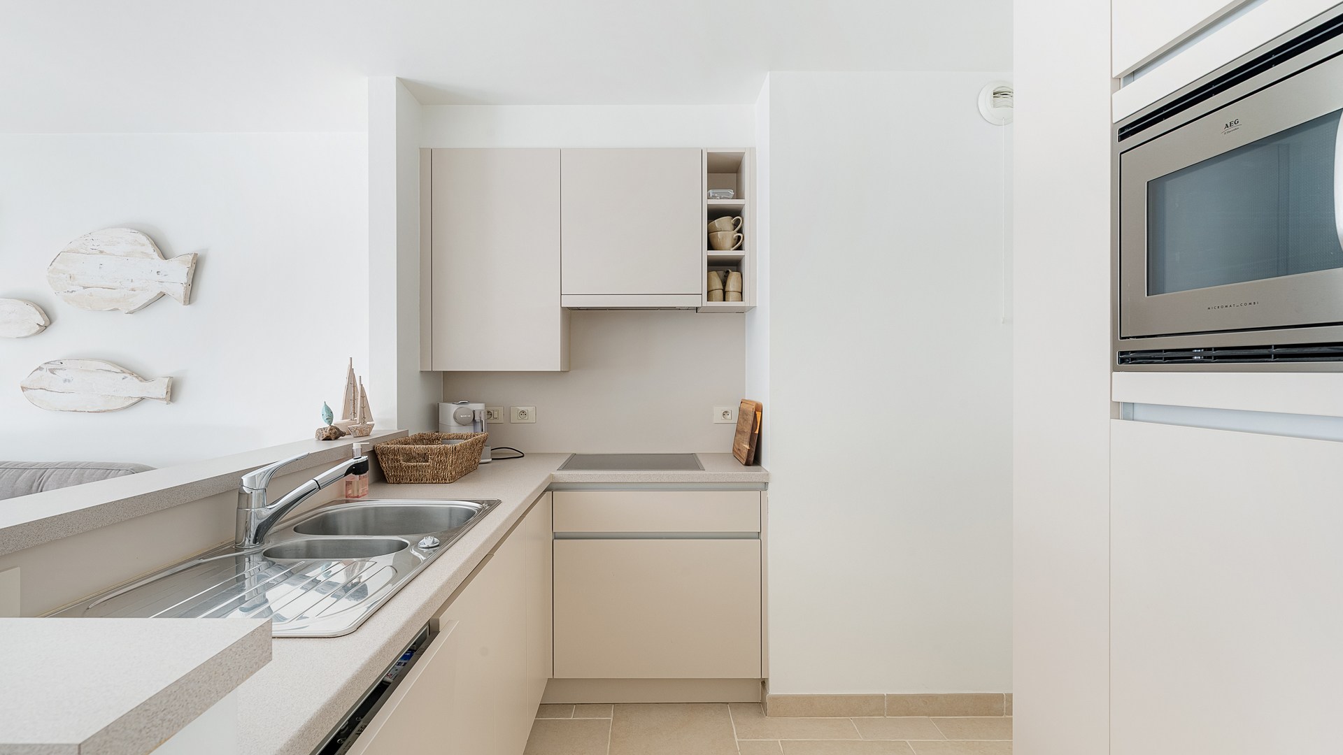 Appartement lumineux au rez-de-chaussée avec grand jardin ensoleillé à Knokke (avec possibilité d'achat d'une place de parking intérieure) 