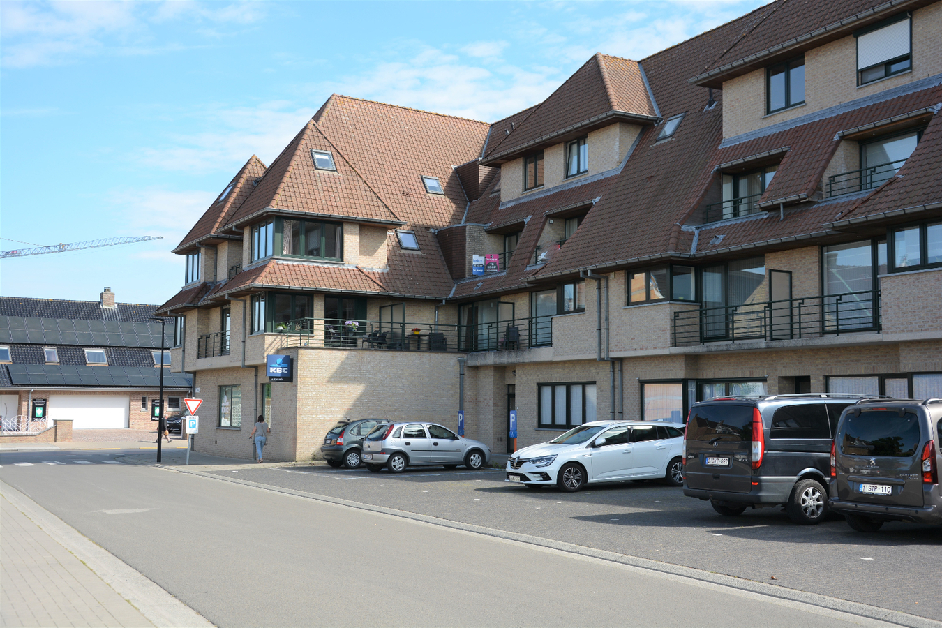 Lichtrijk duplex-appartement met 2 terrassen in het centrum 