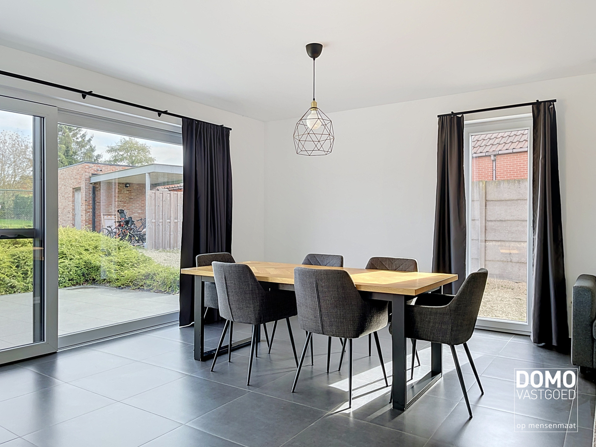 MODERNE ENERGIEZUINIGE WONING MET 3 SLAAPKAMERS EN RUIME TUIN IN SCHAKKEBROEK 