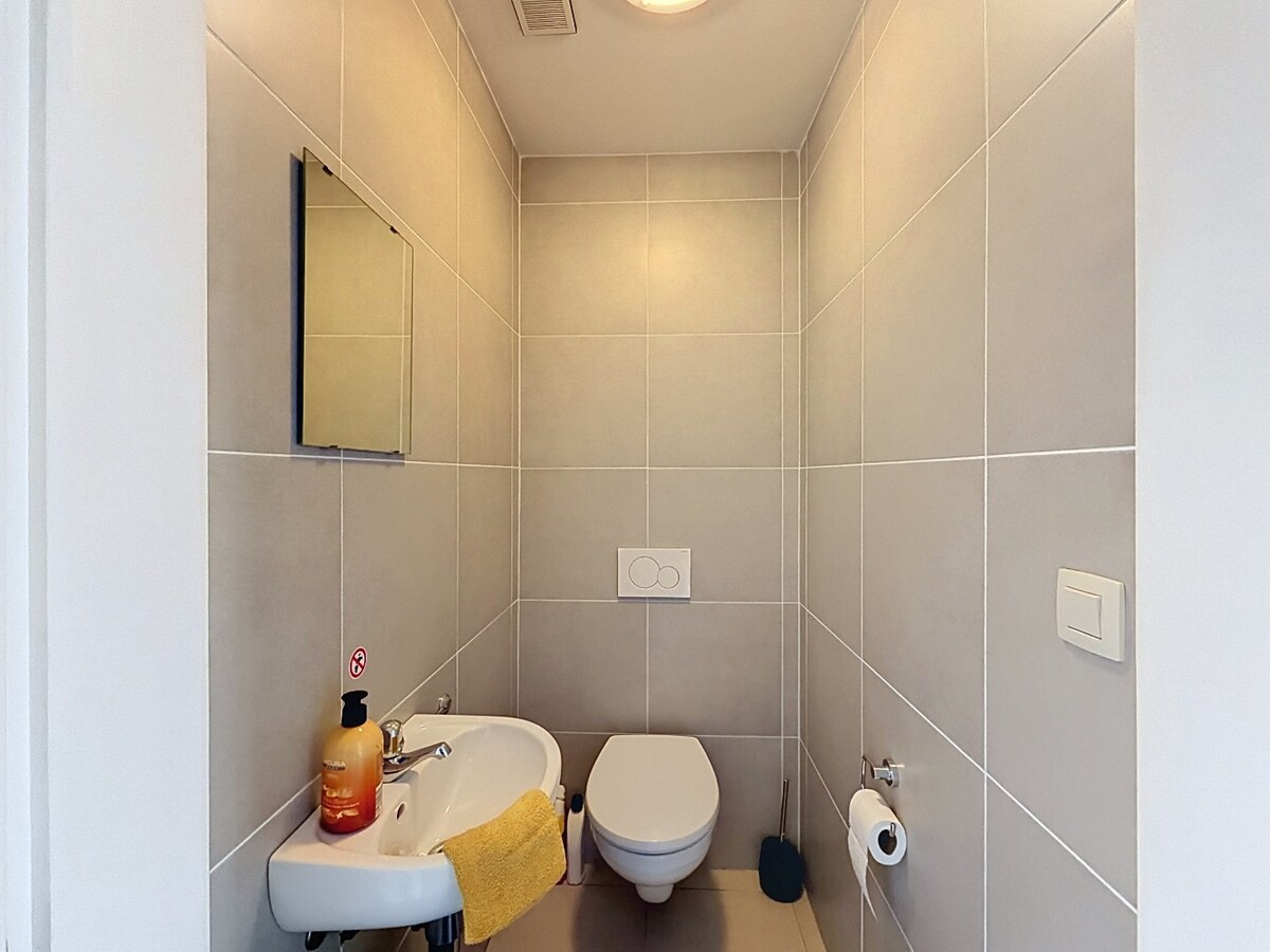 Moderne duplex met 3 slaapkamers te huur in Waarschoot 