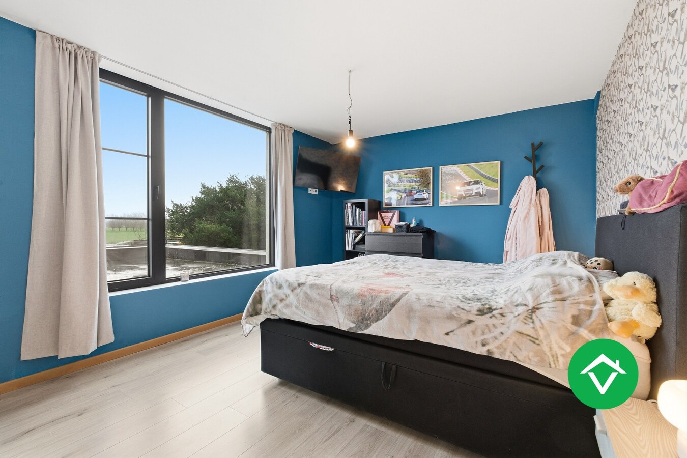 Instapklare gezinswoning met 3 slaapkamers en open veldzicht in Koekelare 