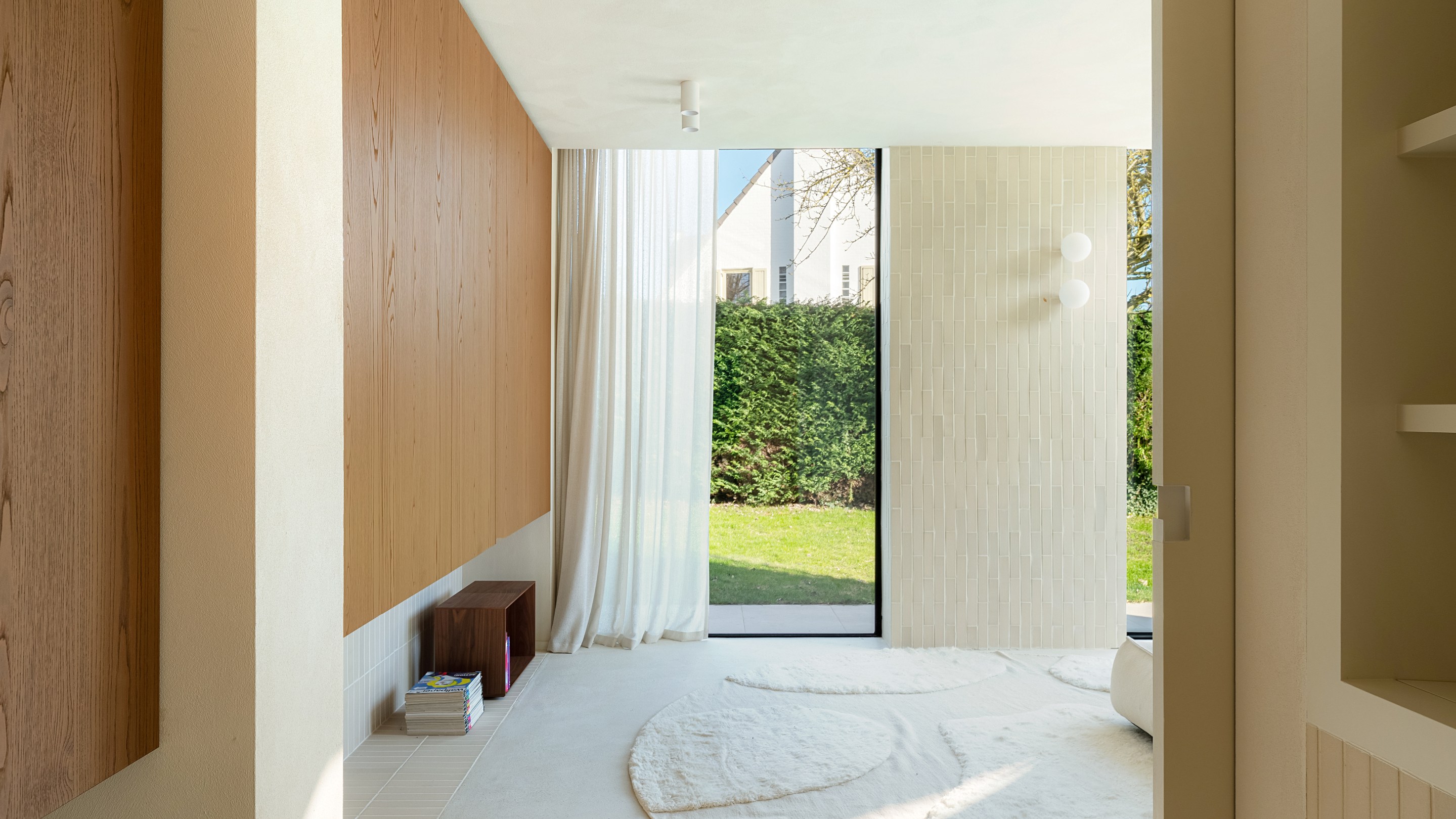 Villa de luxe rénovée dans un quartier résidentiel. 