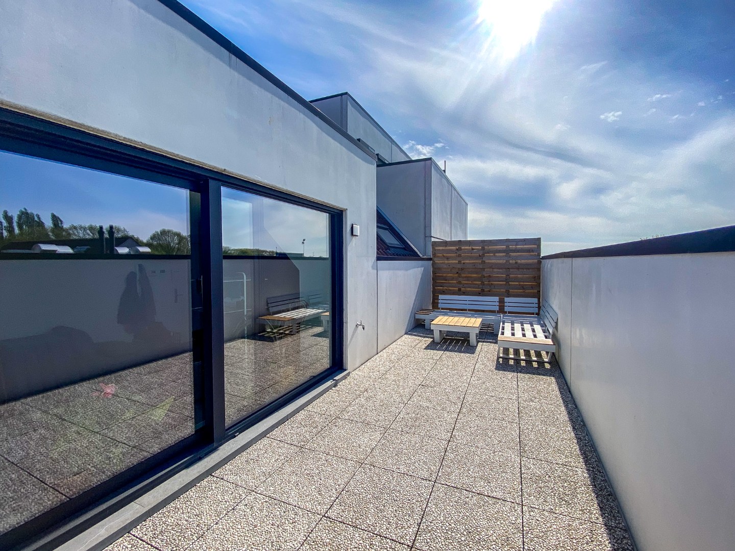 Ruim 2-slaapkamerappartement (129m²) te Leke (Diksmuide). 