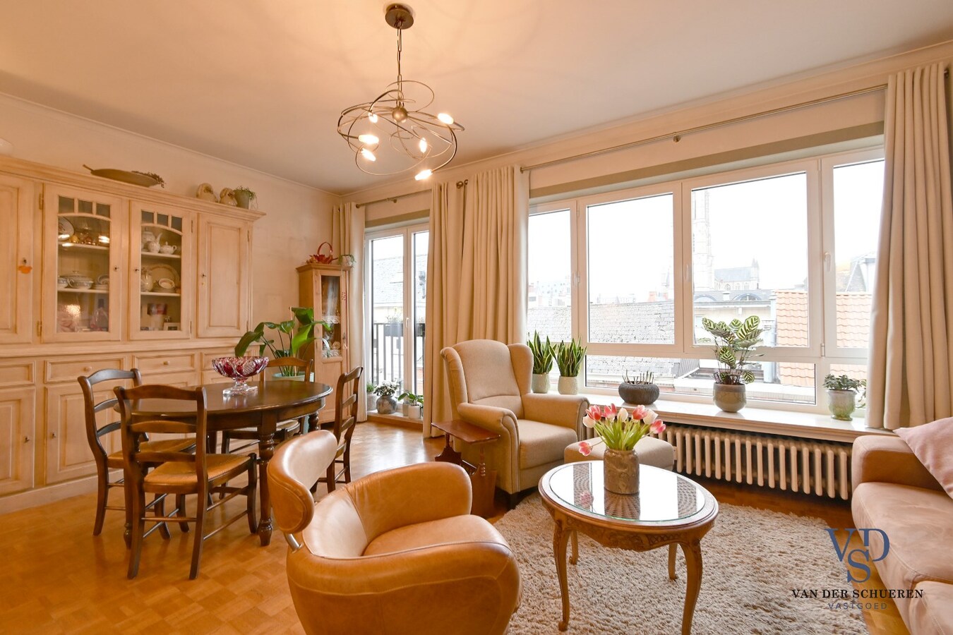 Aangenaam 2-slpk-appartement in hartje Gent 