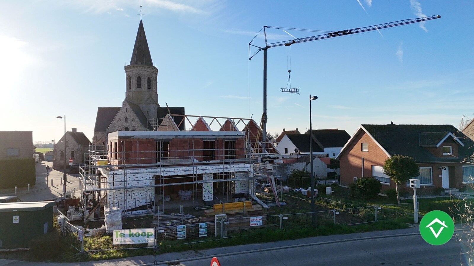 Alleenstaande nieuwbouwwoning met 3 slaapkamers en tuin te Koekelare 