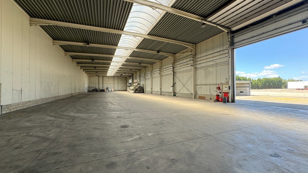 Loodsen met buitenopslag te huur in Rumst