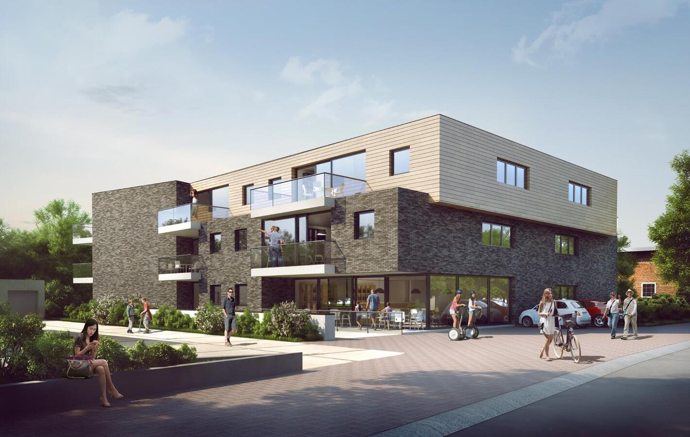 LINDEN - 2 nieuwbouwappartementen mét tuin en terras (2slks) 