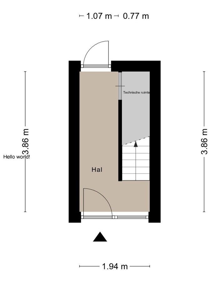 Kleinschalig gebouw met 2 appartementen en bijhorende garageboxen te Brasschaat 