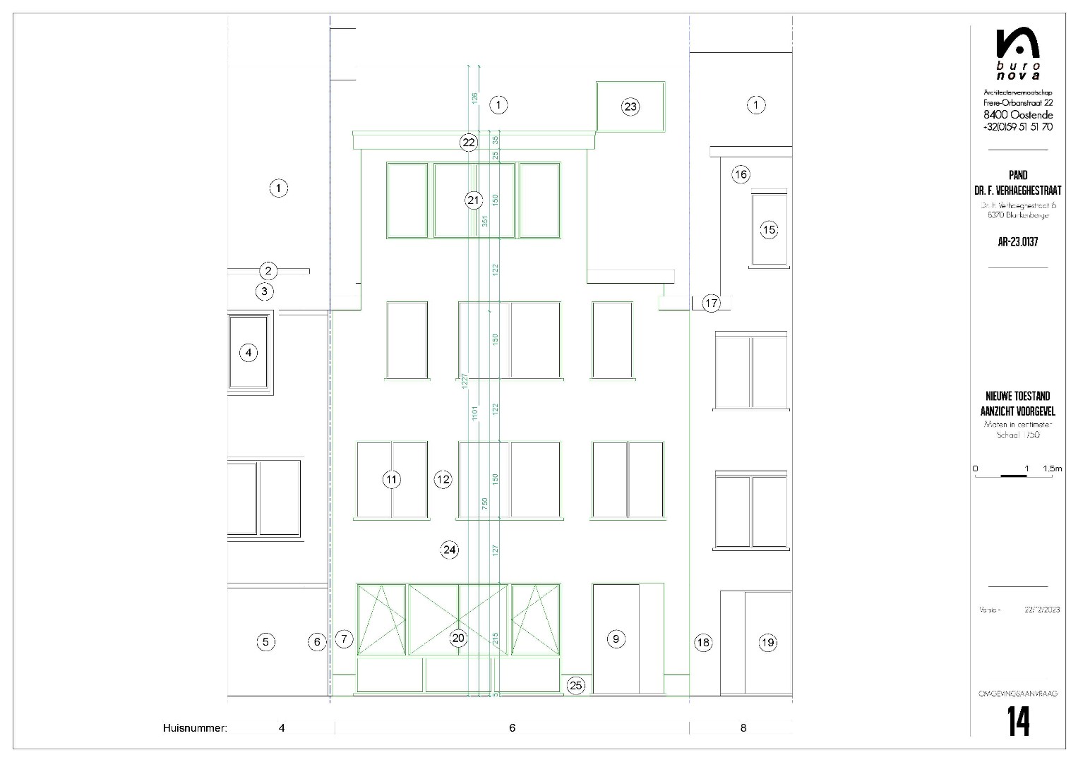 BUITENKANS! Vergunde, te renoveren meergezinswoning met 3 entiteiten 