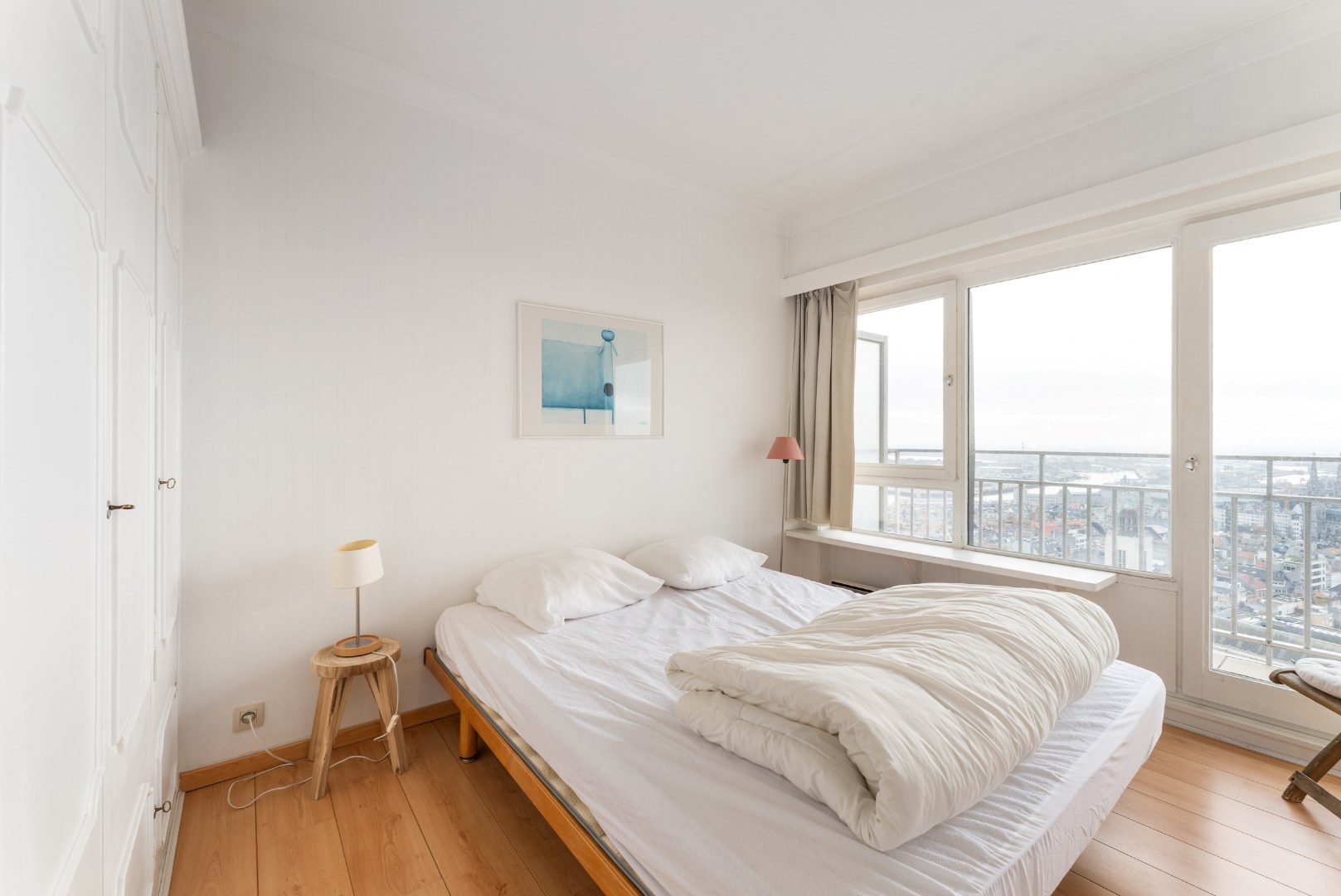 Appartement de vacances au centre d'Ostende avec une vue imprenable sur la mer et la ville 