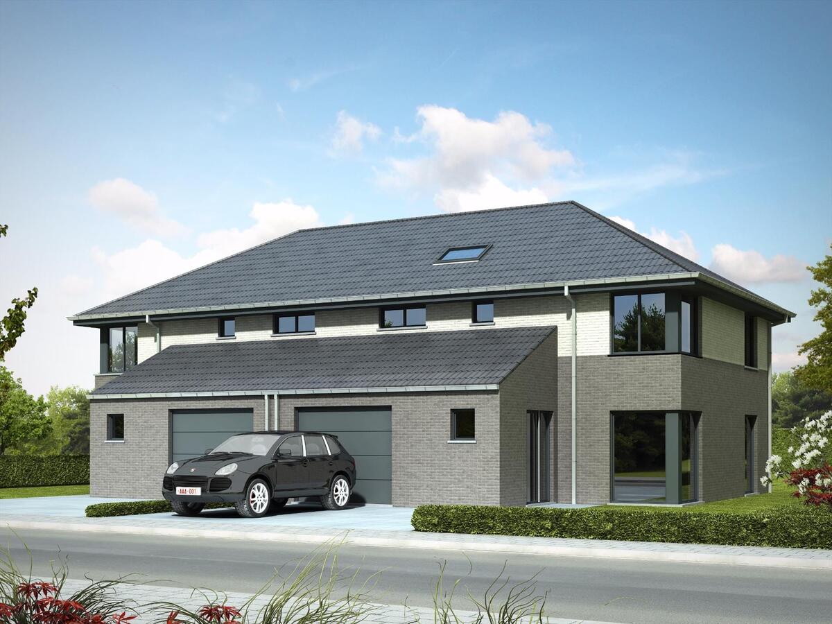 MOOIE HALF OPEN BEBOUWING IN NIEUWE VERKAVELING TE BREDENE 