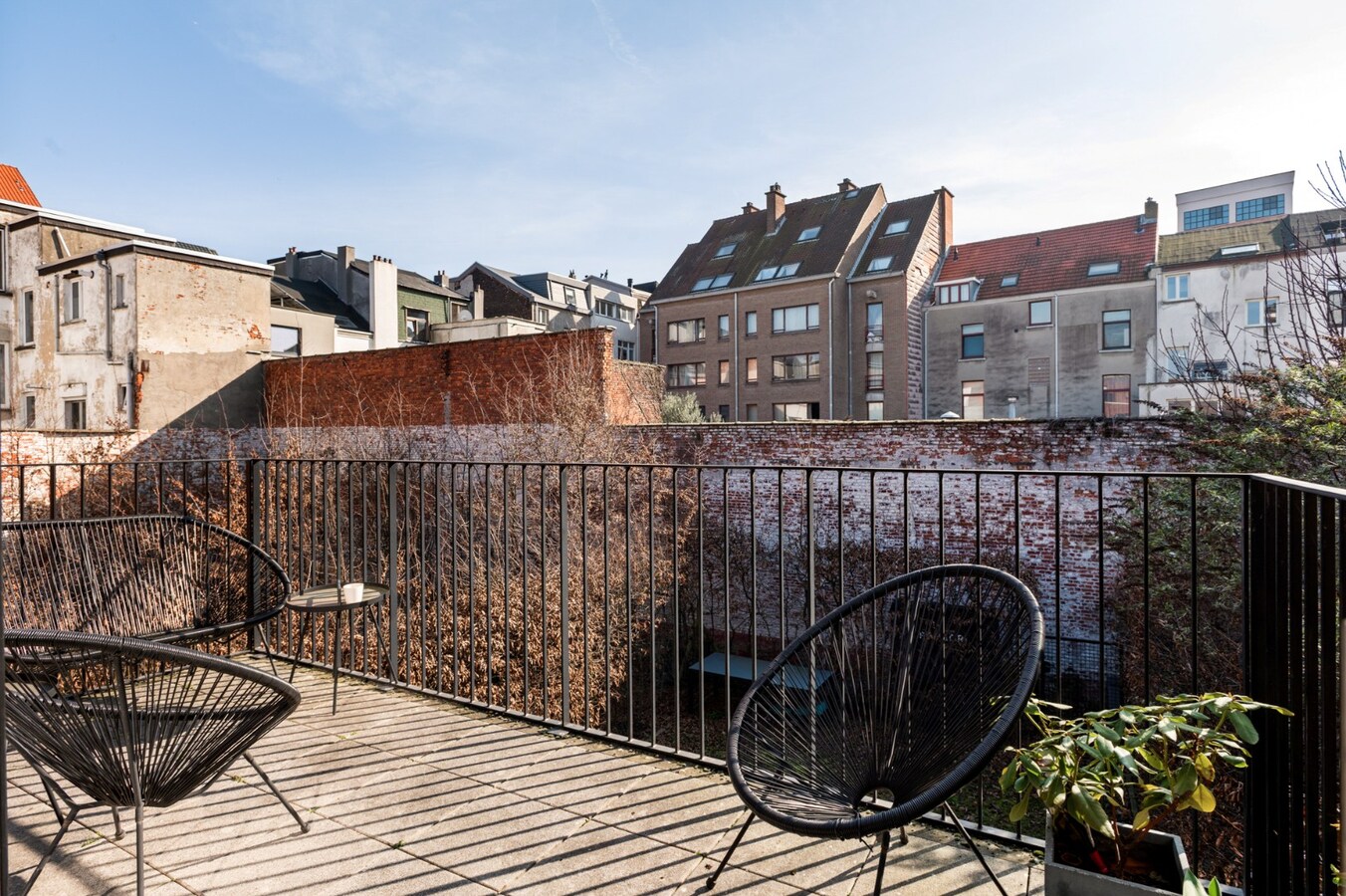 Recent appt. met ruim terras in het hippe Antwerpen-Dam! 