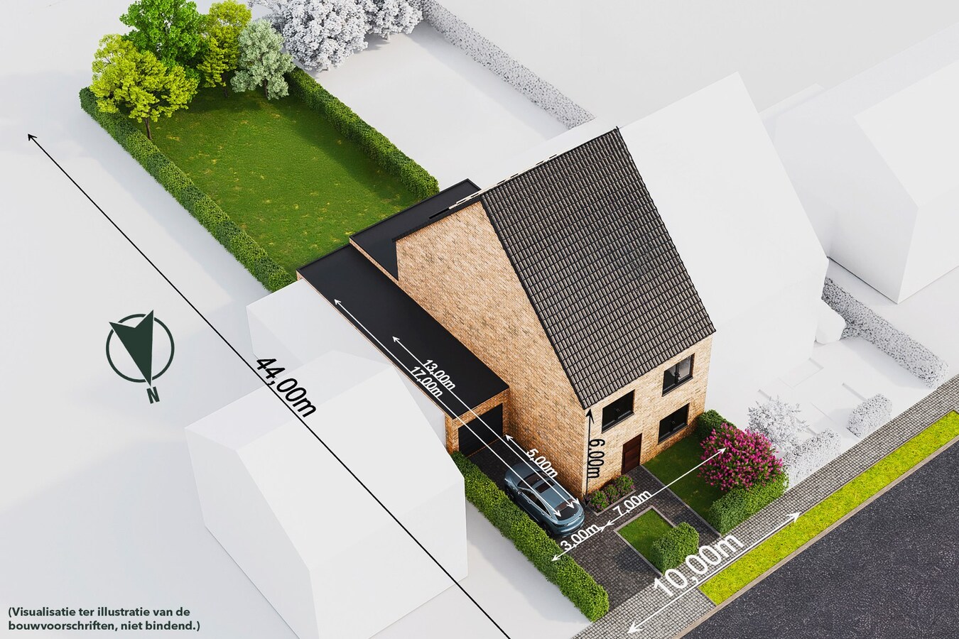 Met optie - reservatie - Grond - Kessel