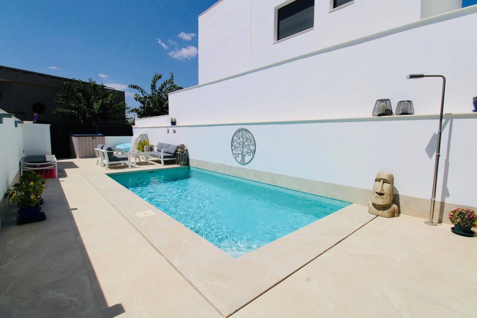 Stijlvolle villa met privézwembad en royaal solarium in San Pedro del Pinatar (Murcia) 