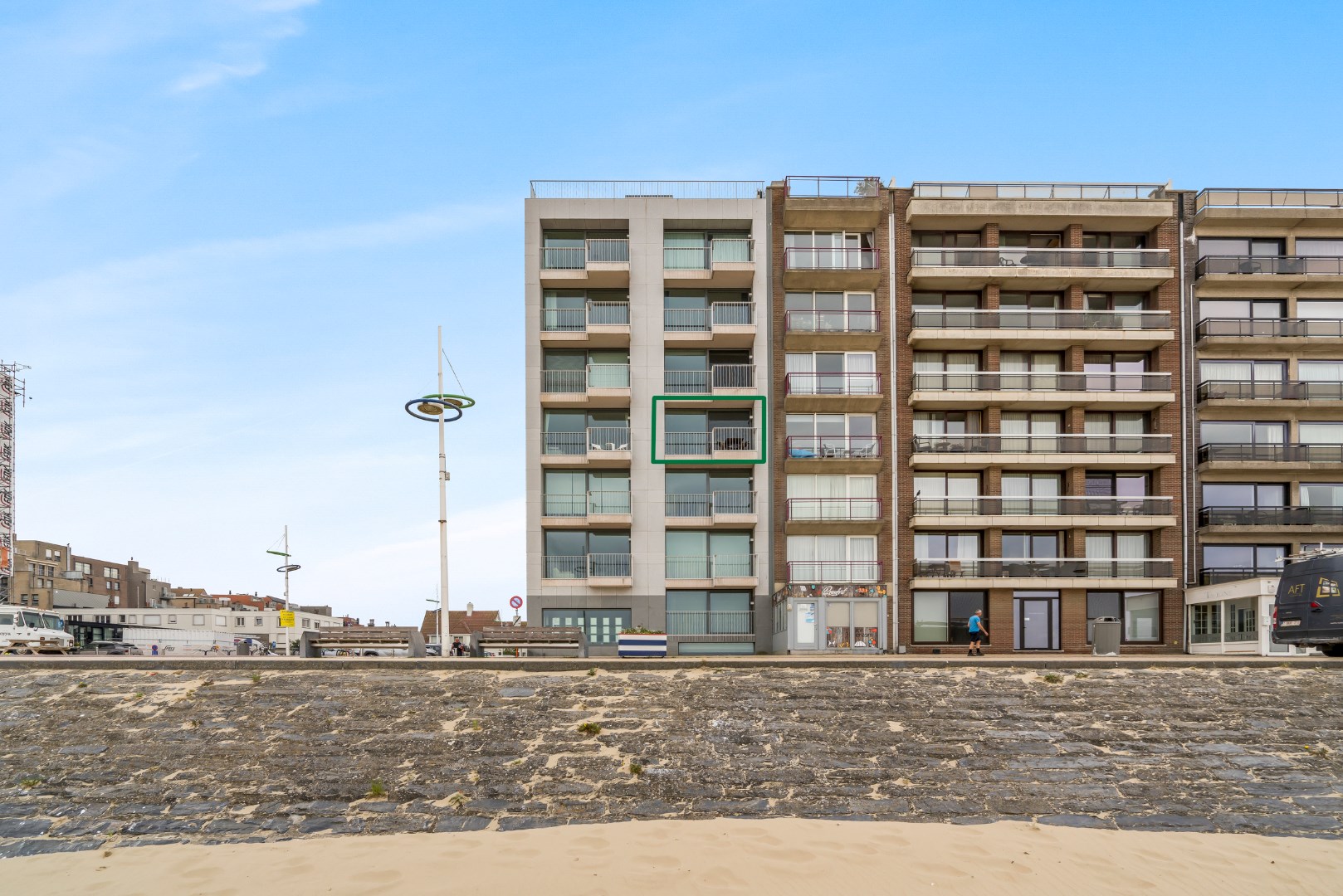 Kwalitatief appartement met 2 slaapkamers 