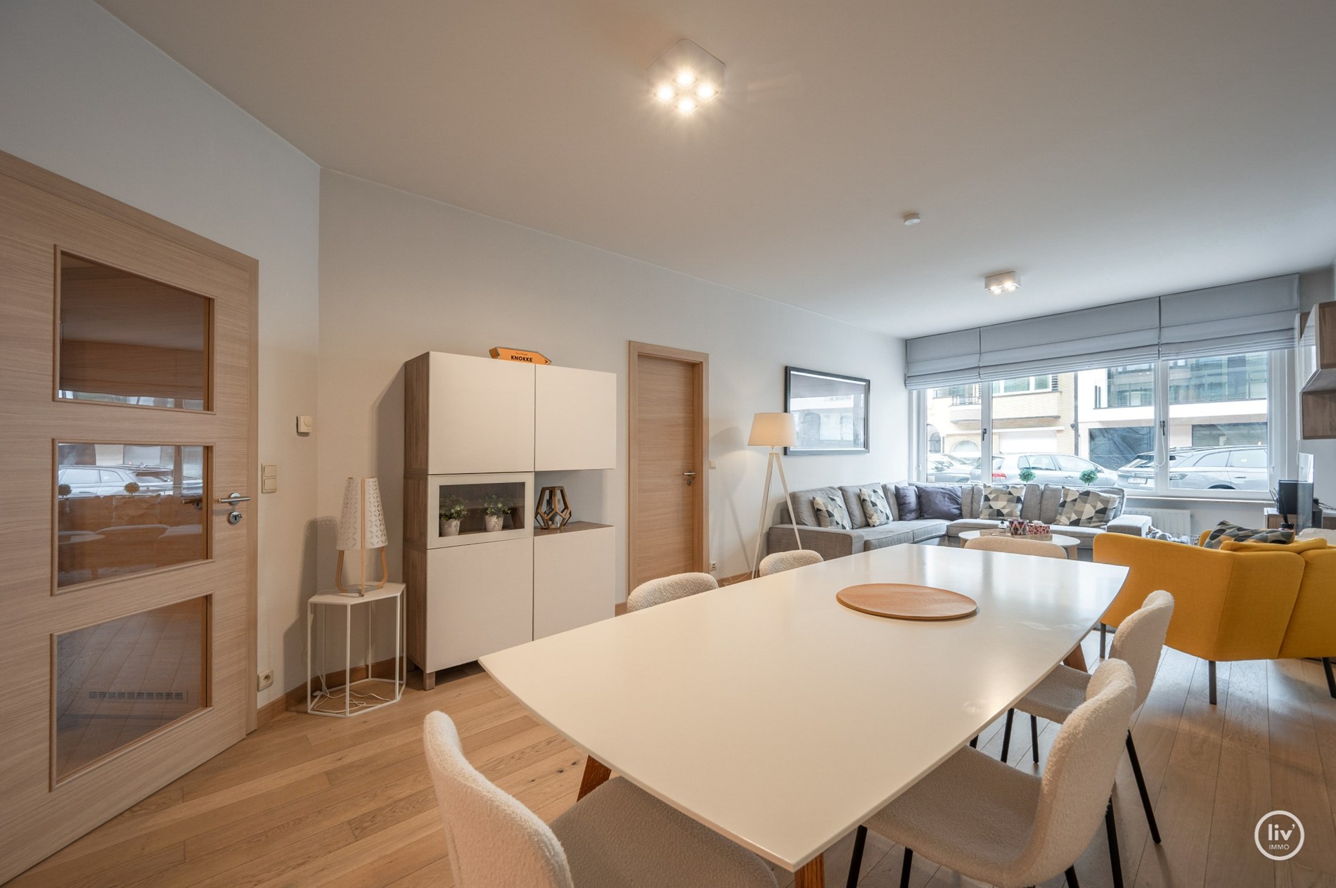 Instapklaar gelijkvloers-appartement op wandelafstand van de Zeedijk-Albertstrand. 