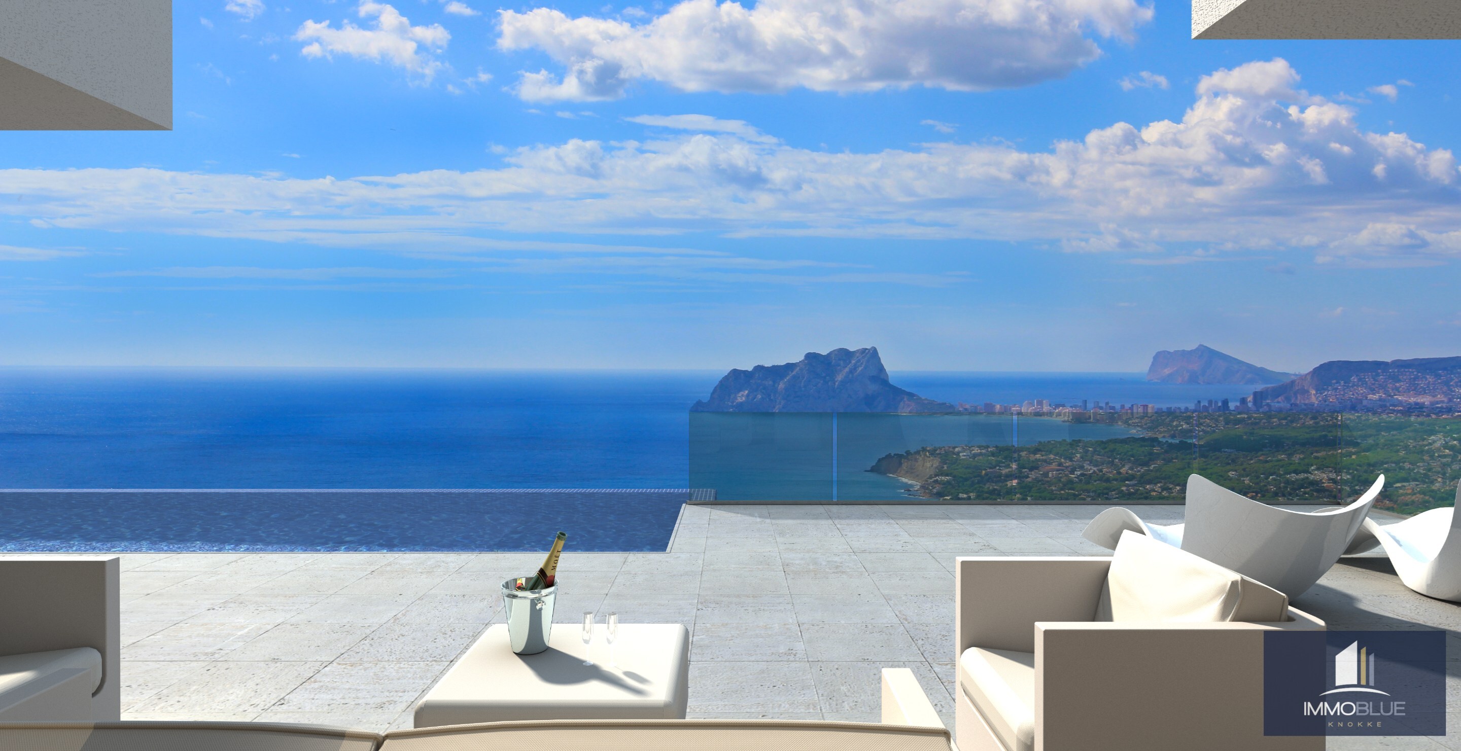 Villa Horizonte – Luxe contemporaine avec vue panoramique sur la mer. 