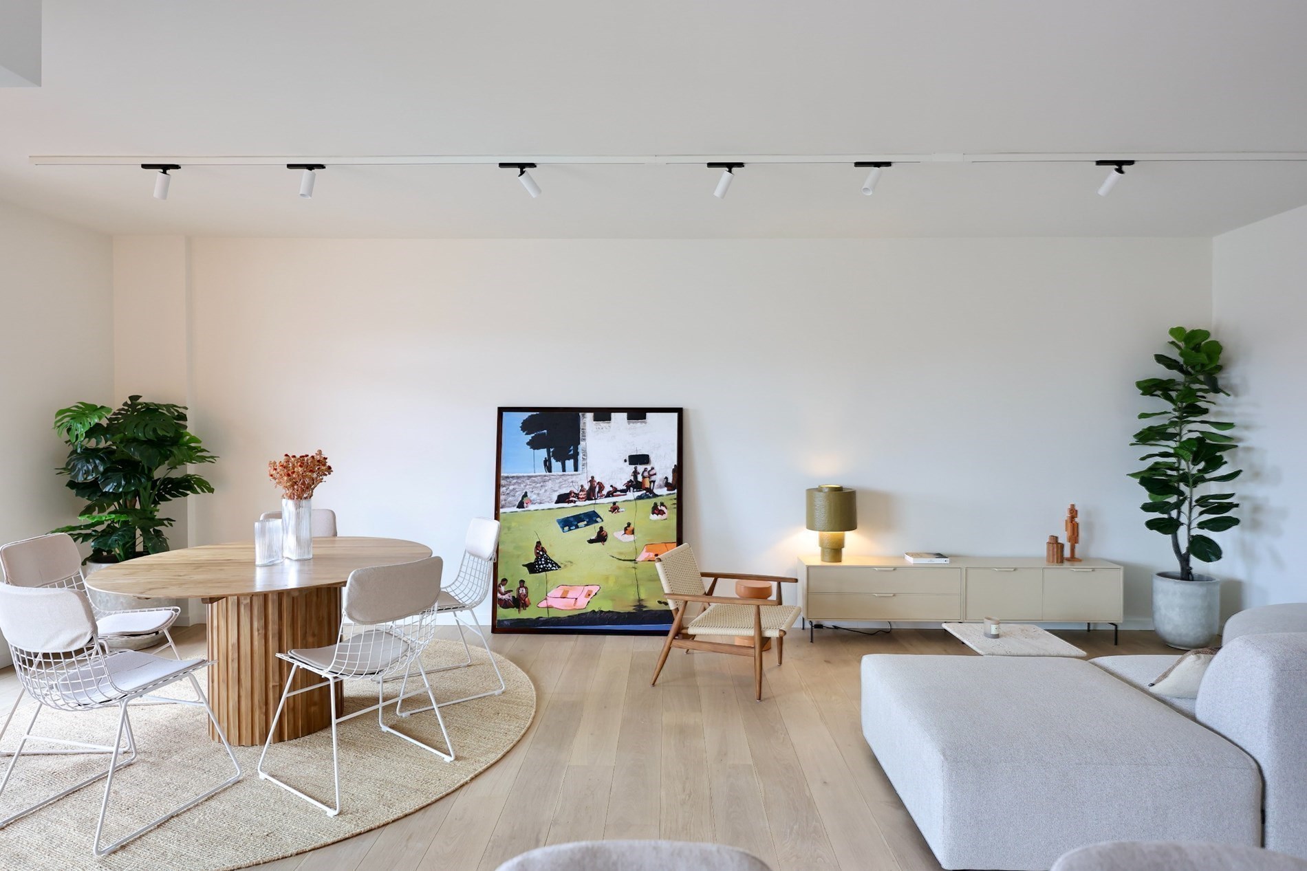 Appartement de 2 pièces bien situé à la Résidence Hoost. 