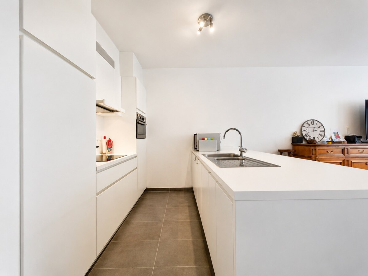 Recent appartement met 2 slaapkamers op topligging in hartje Knokke. 