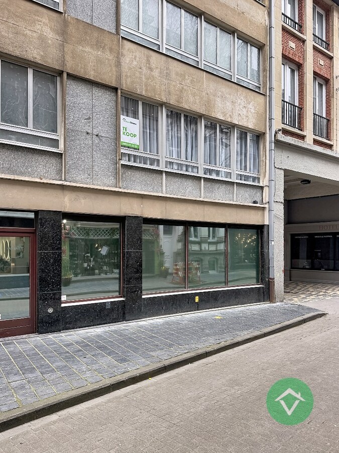 Appartement met 1 slaapkamer en ruim terras in het centrum van Oostende 