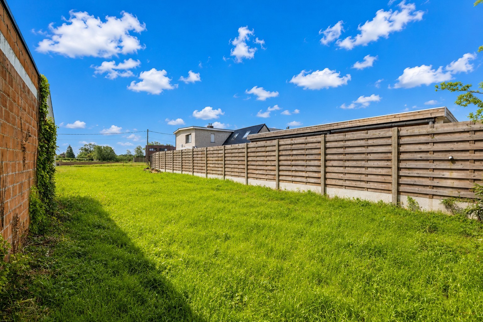 Bouwgrond 455 m² voor halfopen bebouwing op rustige ligging in Laarne 